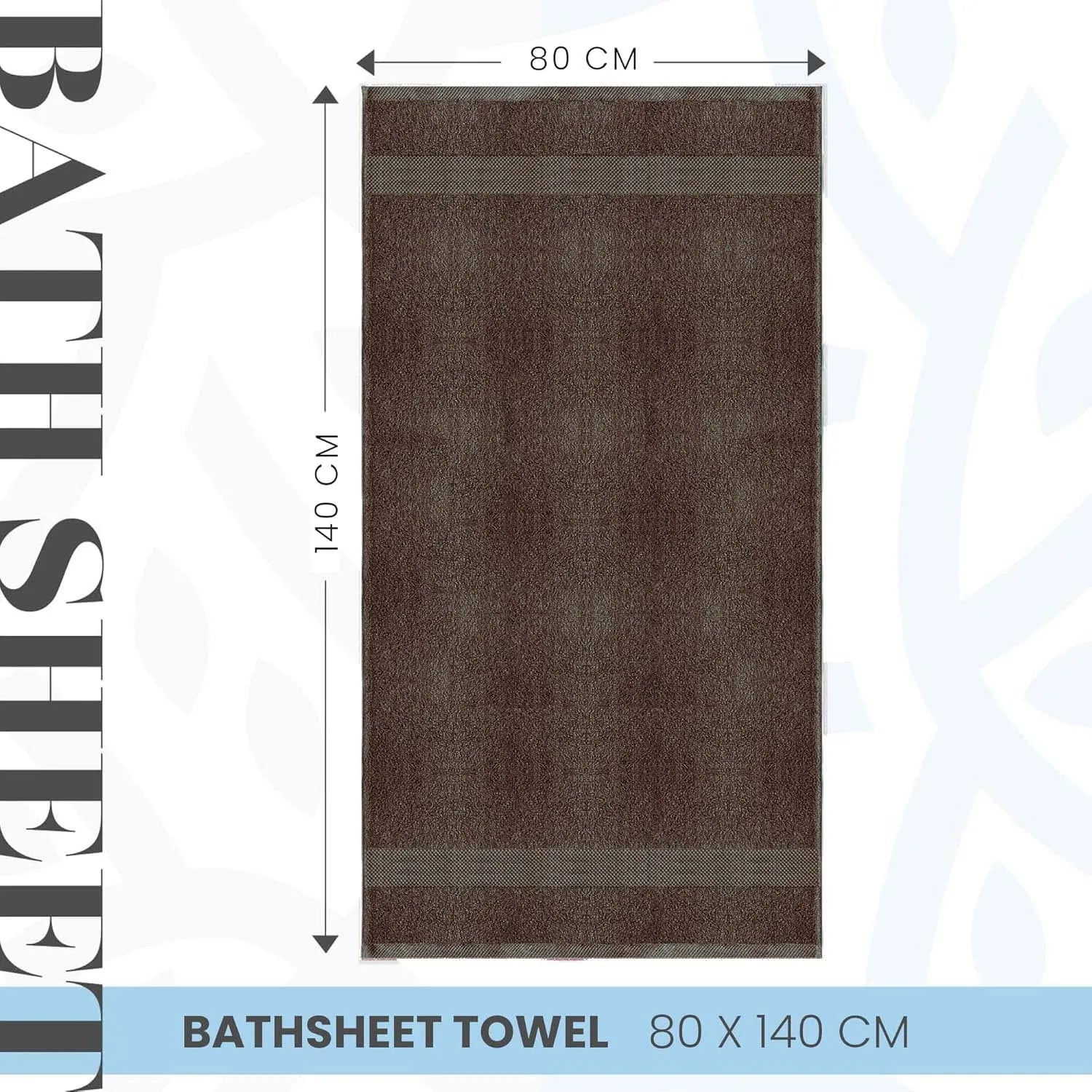 Bath Sheets Chocolate Extra Large, soft and luxury deals|Nausha